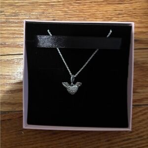 Sterling Silver Heart Pendant Necklace